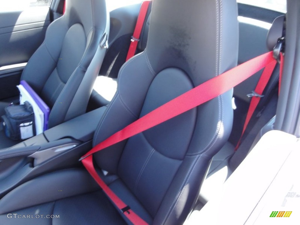 Black Leather w/Alcantara Interior 2012 Porsche 911 Carrera GTS Coupe Photo #52840704