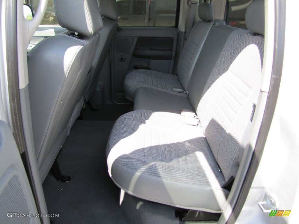 2008 Ram 1500 SLT Quad Cab 4x4 - Bright Silver Metallic / Medium Slate Gray photo #21
