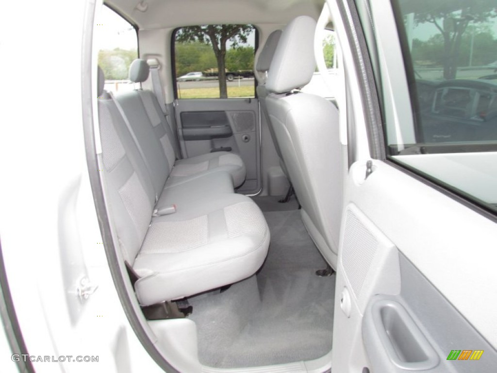 Medium Slate Gray Interior 2007 Dodge Ram 1500 SLT Quad Cab Photo #52840794