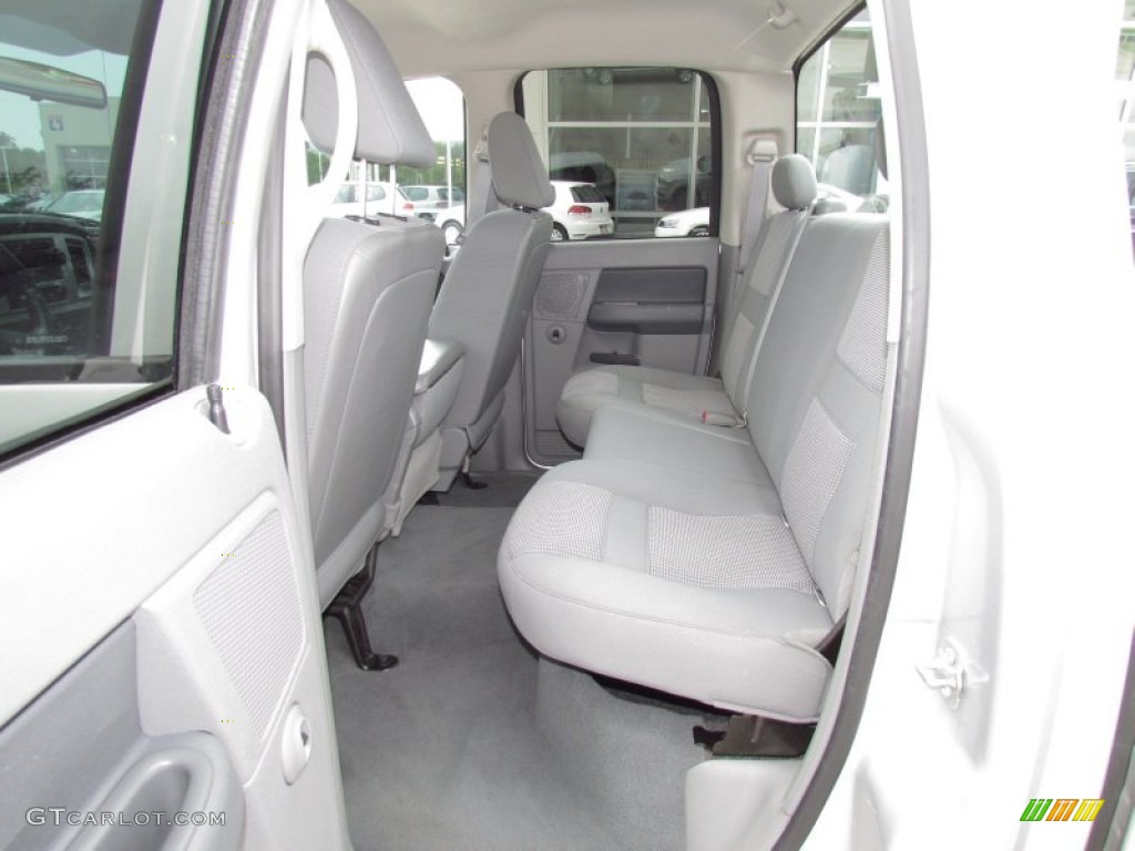 Medium Slate Gray Interior 2007 Dodge Ram 1500 SLT Quad Cab Photo #52840809