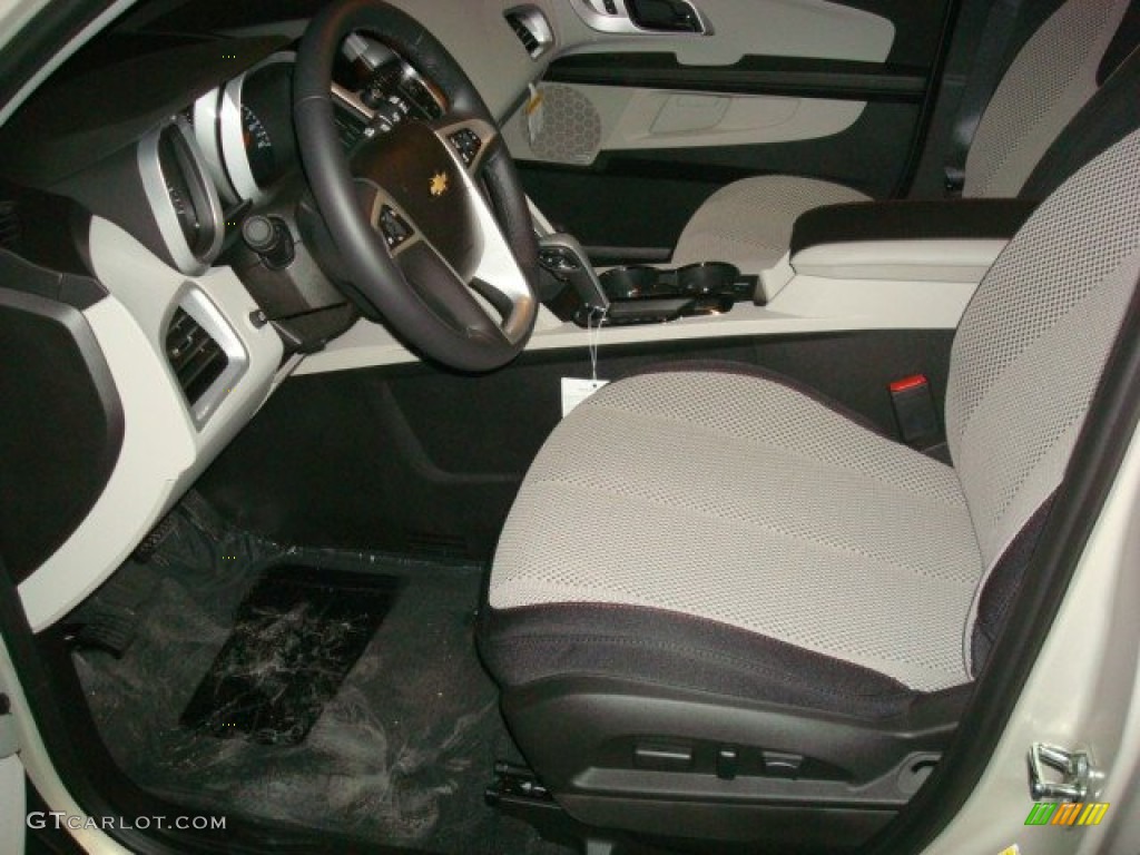Light Titanium/Jet Black Interior 2012 Chevrolet Equinox LT AWD Photo #52840944