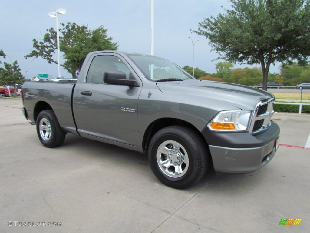 2009 Ram 1500 SLT Regular Cab - Mineral Gray Metallic / Dark Slate/Medium Graystone photo #7