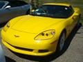 2011 Velocity Yellow Chevrolet Corvette Coupe  photo #1