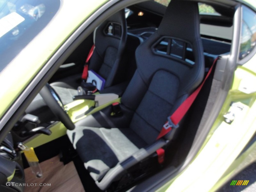 Black w/Alcantara Interior 2012 Porsche Cayman R Photo #52841559