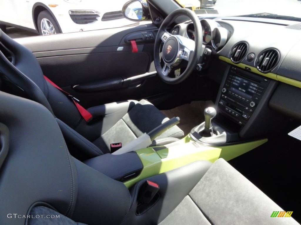 Black w/Alcantara Interior 2012 Porsche Cayman R Photo #52841595