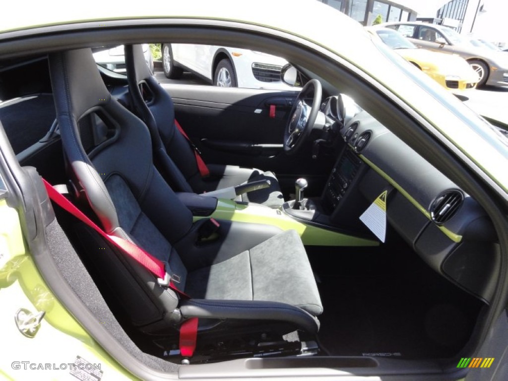 Black w/Alcantara Interior 2012 Porsche Cayman R Photo #52841609