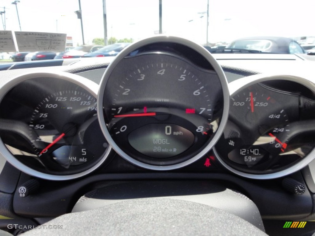 2012 Porsche Cayman R Gauges Photo #52841877