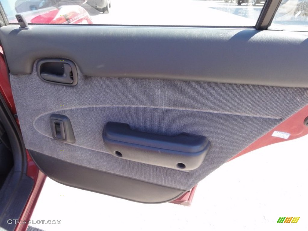 1994 Corolla DX - Red Pearl Metallic / Gray photo #24