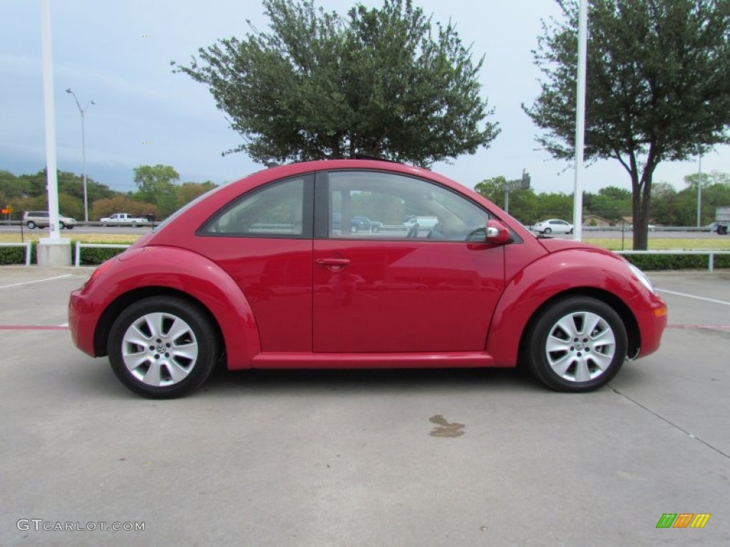 2010 New Beetle 2.5 Coupe - Salsa Red / Cream photo #6
