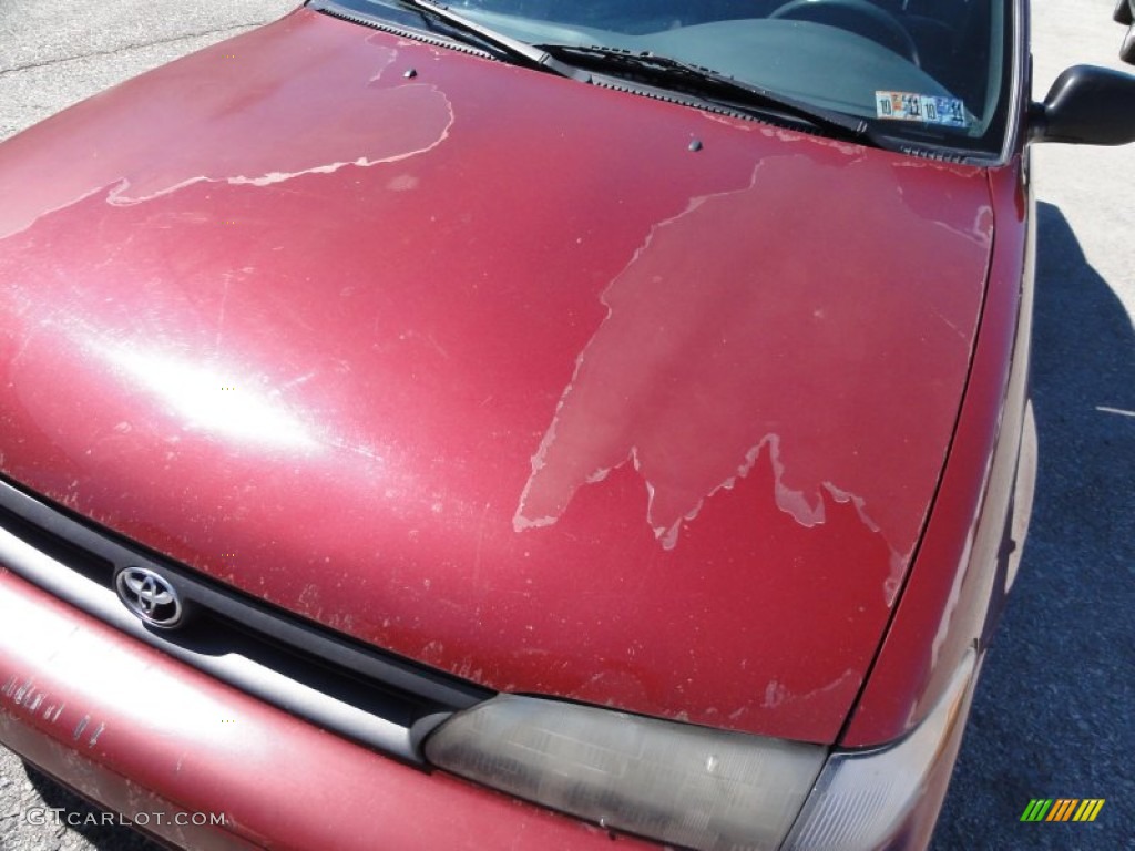 1994 Corolla DX - Red Pearl Metallic / Gray photo #37