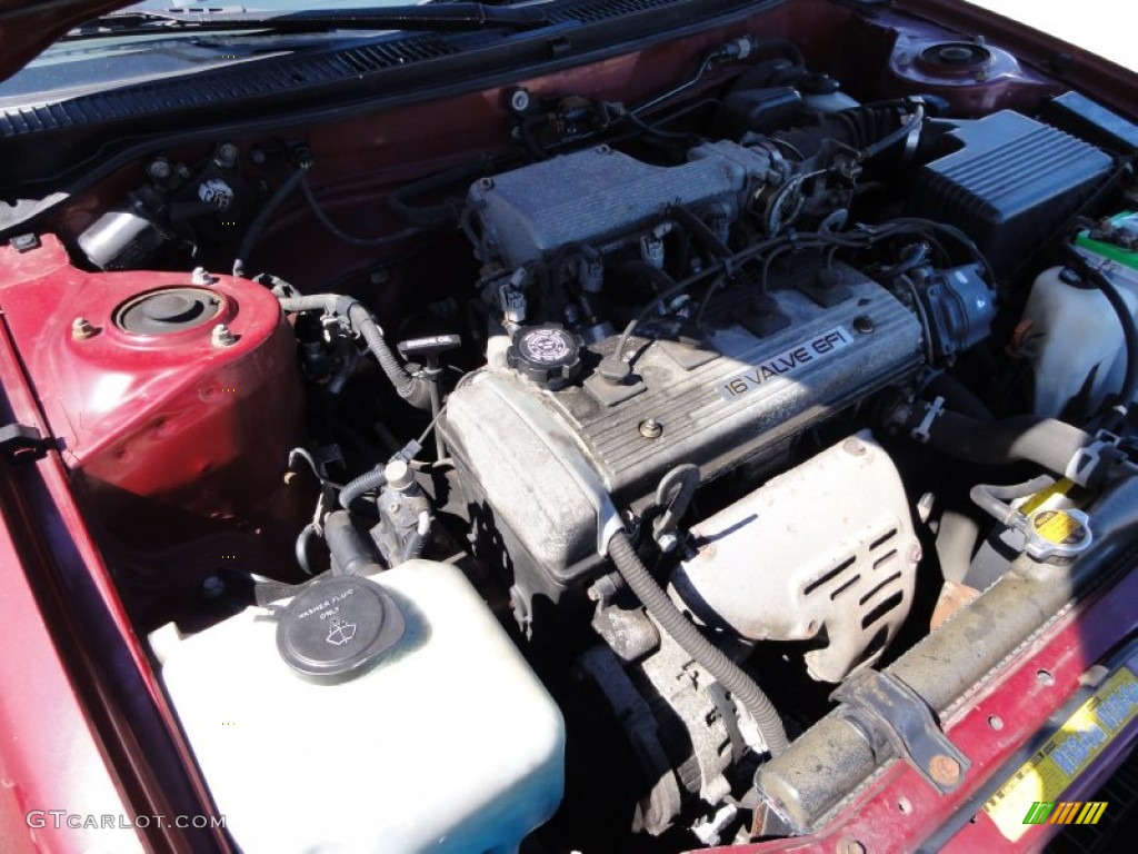1994 Corolla DX - Red Pearl Metallic / Gray photo #40