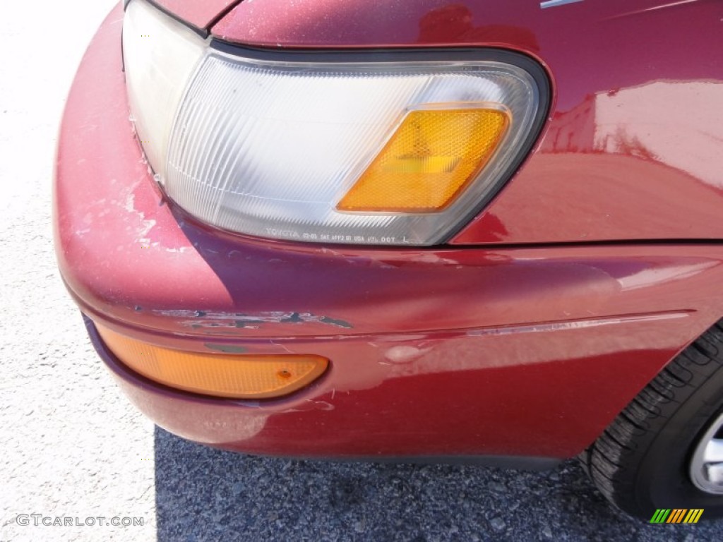 1994 Corolla DX - Red Pearl Metallic / Gray photo #43