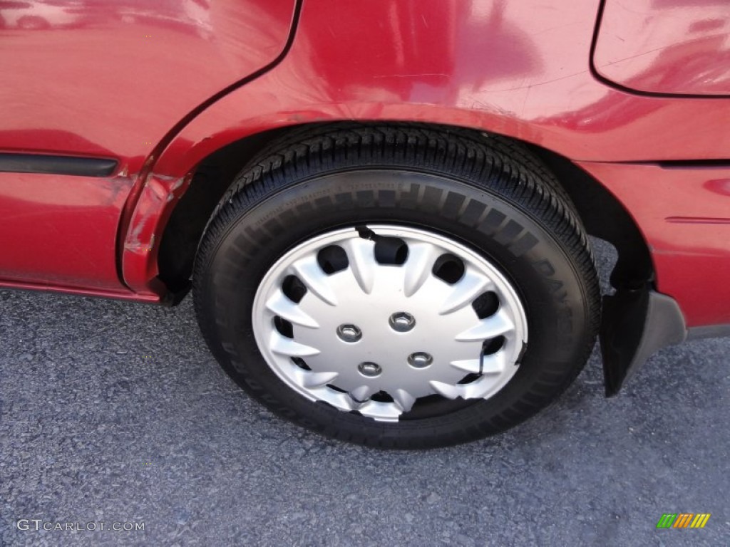 1994 Corolla DX - Red Pearl Metallic / Gray photo #44