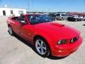 2008 Torch Red Ford Mustang GT Premium Convertible  photo #4