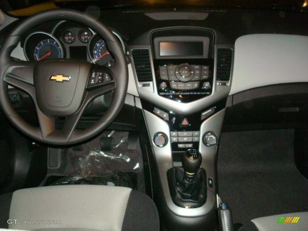2012 Chevrolet Cruze LS Jet Black/Medium Titanium Dashboard Photo #52842729