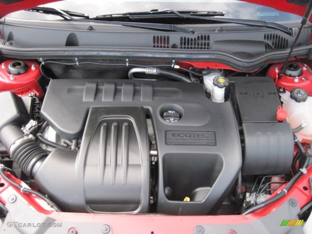 2010 Cobalt LT Sedan - Victory Red / Gray photo #9