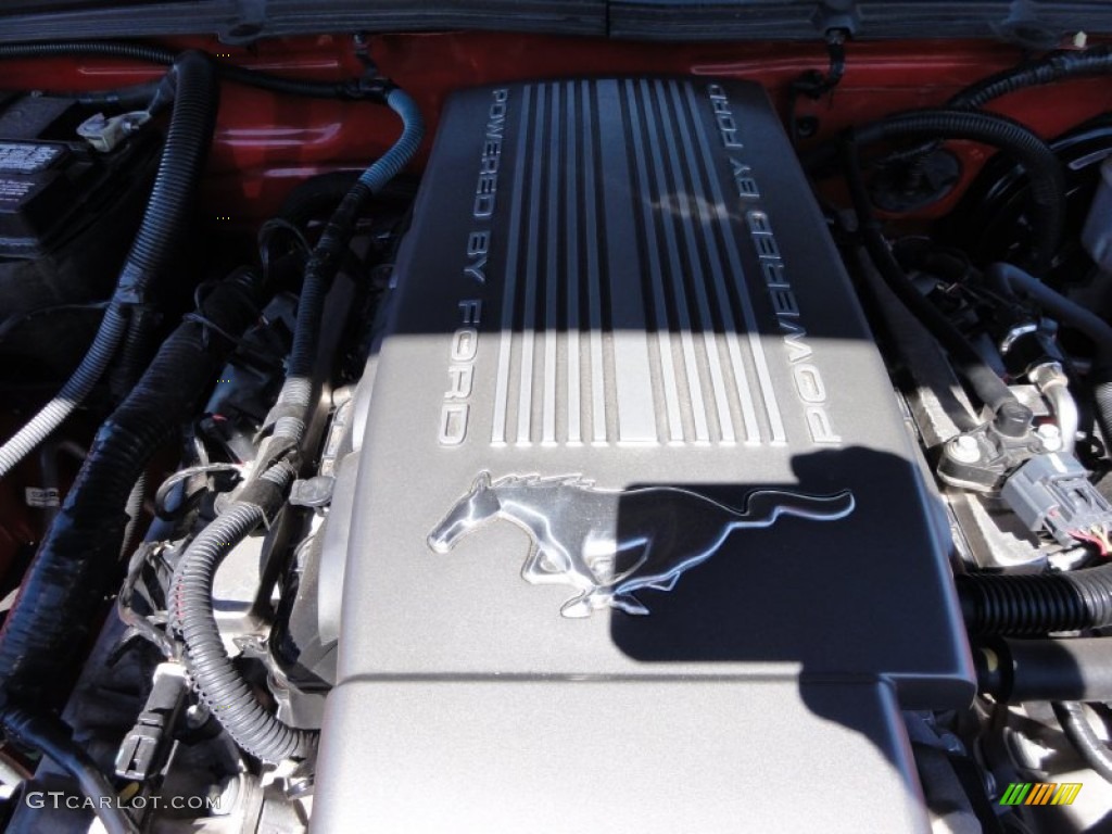 2008 Mustang GT Premium Convertible - Torch Red / Dark Charcoal photo #31