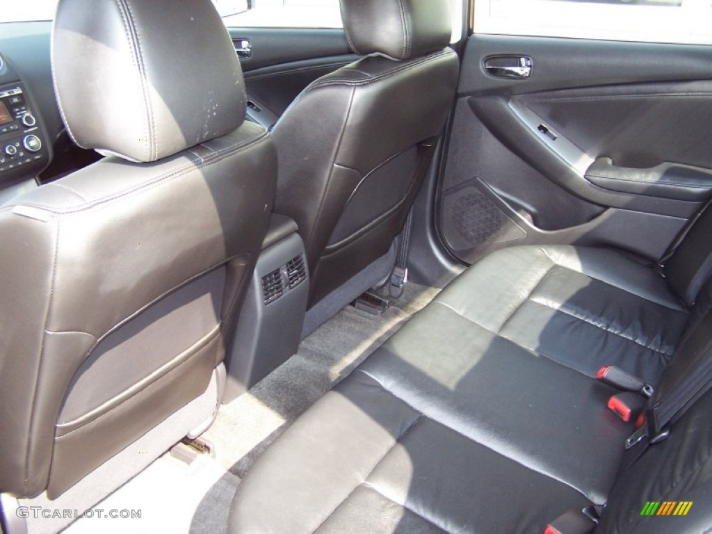 2011 Altima 2.5 SL - Super Black / Charcoal photo #7