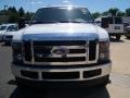 2010 White Platinum Tri-Coat Ford F250 Super Duty XLT Crew Cab 4x4  photo #2