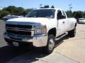 Summit White 2008 Chevrolet Silverado 3500HD Work Truck Extended Cab Dually