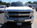 Summit White - Silverado 3500HD Work Truck Extended Cab Dually Photo No. 2