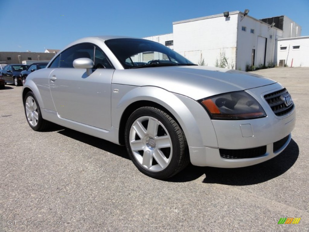 Light Silver Metallic 2005 Audi TT 1.8T Coupe Exterior Photo #52844955