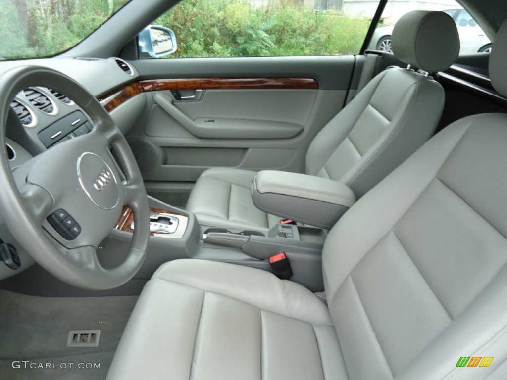 Platinum Interior 2006 Audi A4 3.0 quattro Cabriolet Photo #52846359