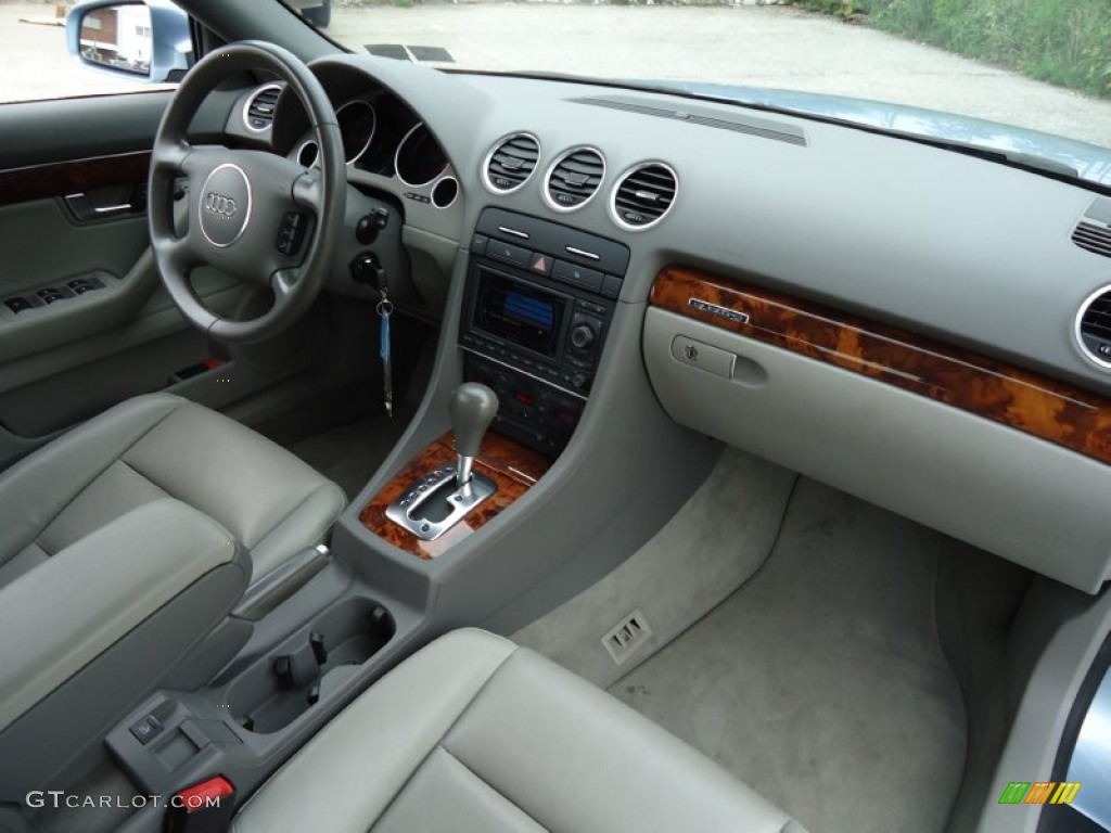 2006 Audi A4 3.0 quattro Cabriolet Platinum Dashboard Photo #52846452