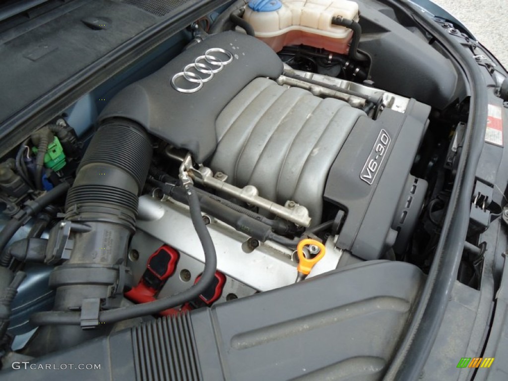 2006 Audi A4 3.0 quattro Cabriolet Engine Photos