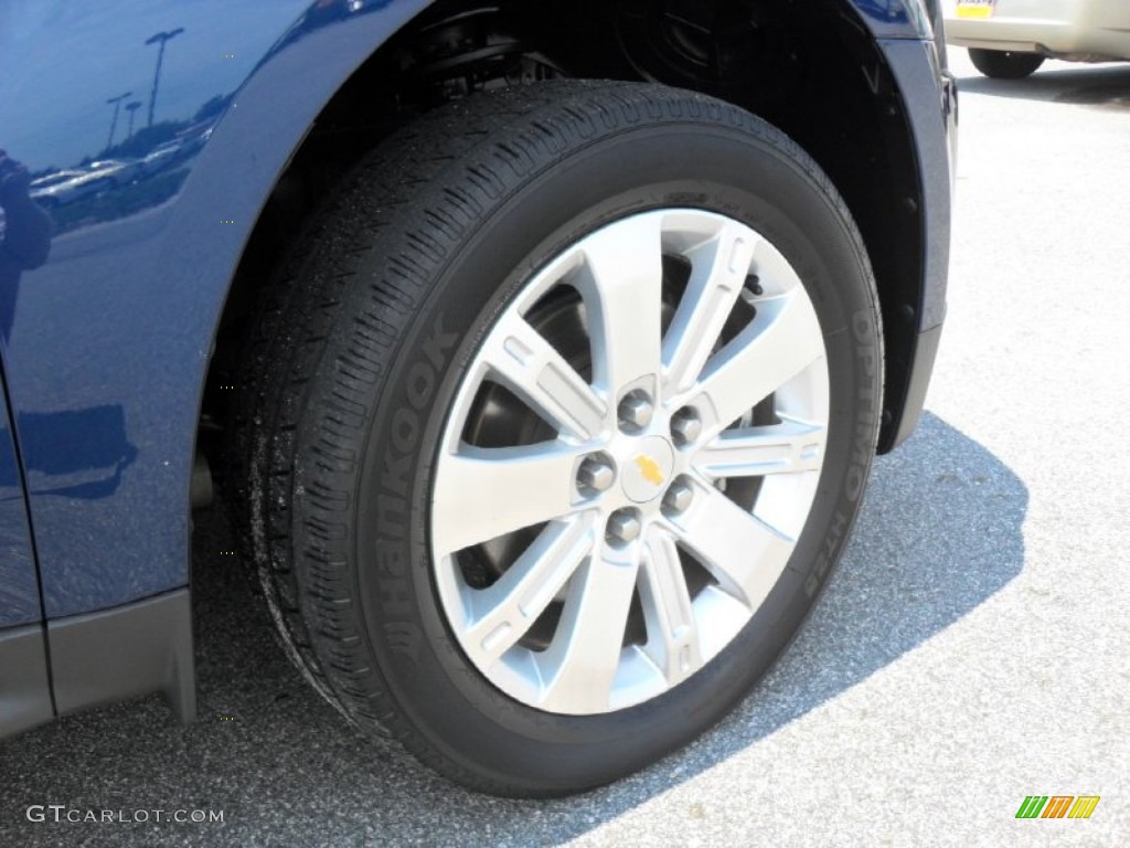 2010 Equinox LTZ - Navy Blue Metallic / Jet Black/Light Titanium photo #22