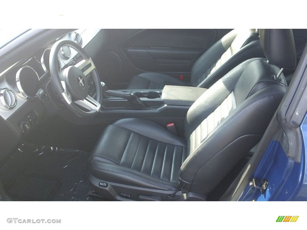 2007 Mustang GT Premium Coupe - Vista Blue Metallic / Dark Charcoal photo #7
