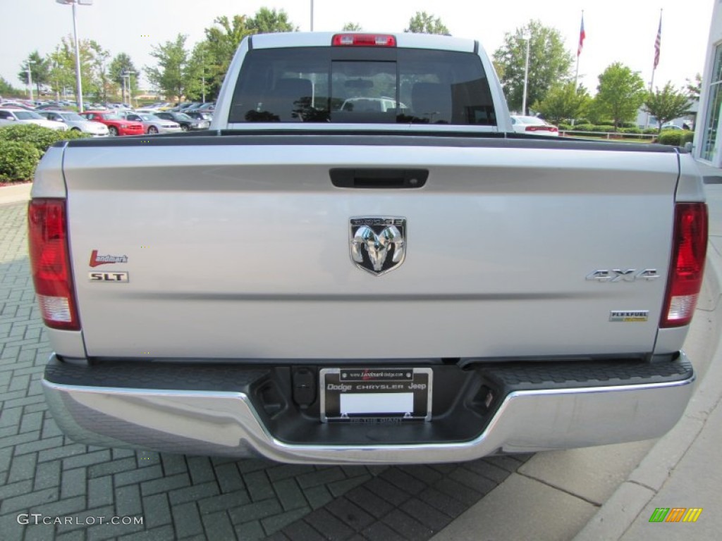 2010 Ram 1500 SLT Quad Cab 4x4 - Bright Silver Metallic / Dark Slate/Medium Graystone photo #4