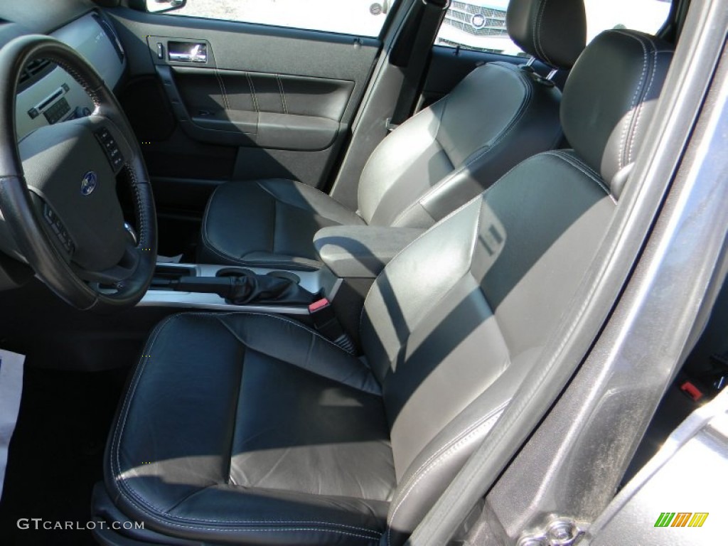 2010 Focus SEL Sedan - Sterling Grey Metallic / Charcoal Black photo #15
