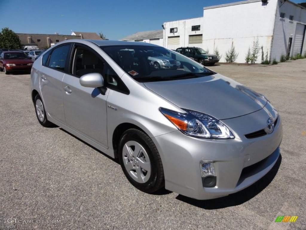 2010 Prius Hybrid II - Classic Silver Metallic / Misty Gray photo #4