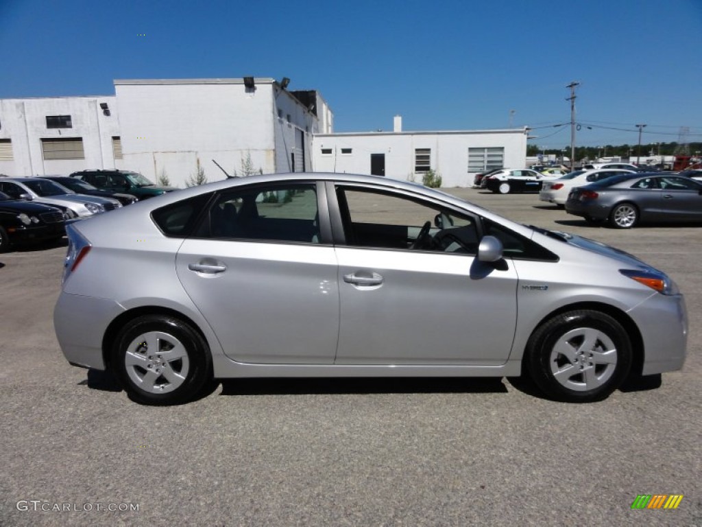 2010 Prius Hybrid II - Classic Silver Metallic / Misty Gray photo #7