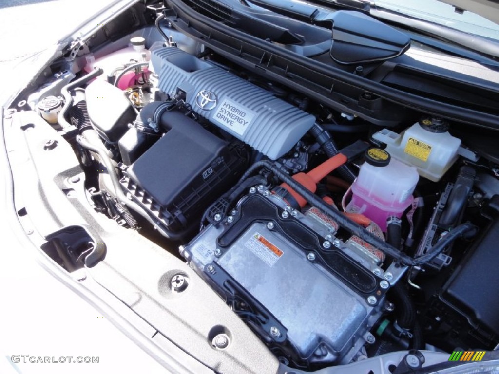 2010 Prius Hybrid II - Classic Silver Metallic / Misty Gray photo #34