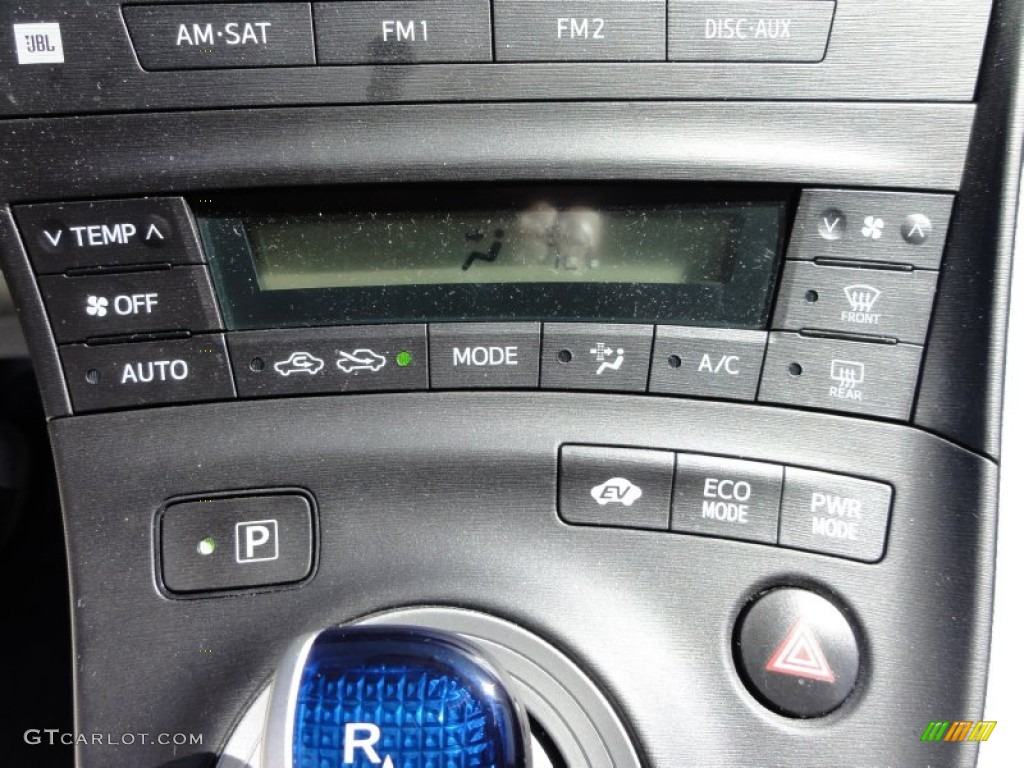 2010 Prius Hybrid II - Classic Silver Metallic / Misty Gray photo #42