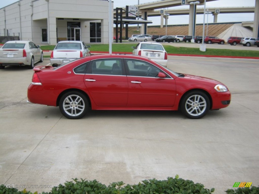 2009 Impala LTZ - Victory Red / Ebony photo #6