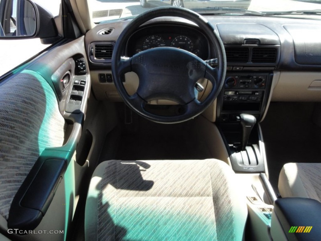 2000 Forester 2.5 S - Arcadia Green / Beige photo #28