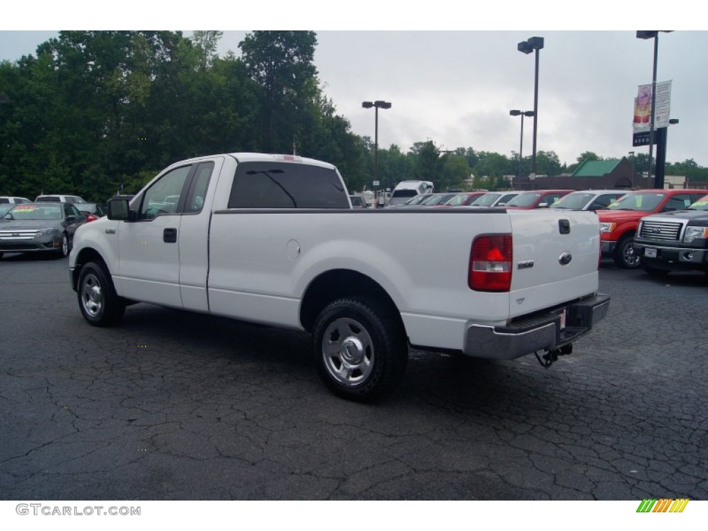 2006 F150 XLT Regular Cab - Oxford White / Medium/Dark Flint photo #28