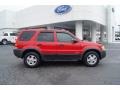 2002 Bright Red Ford Escape XLT V6 4WD  photo #2