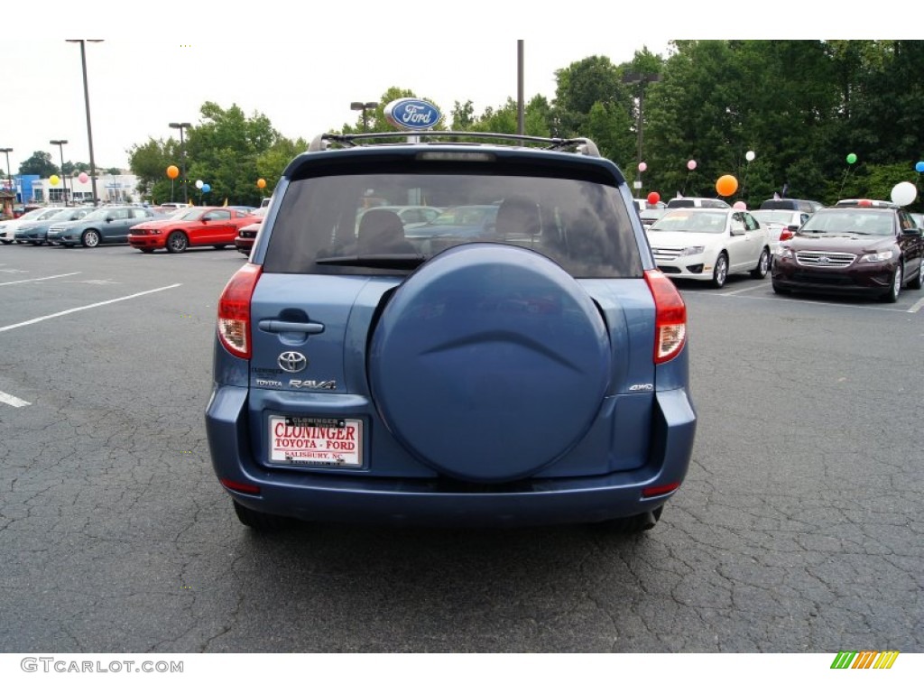 2007 RAV4 Sport 4WD - Pacific Blue Metallic / Dark Charcoal photo #4