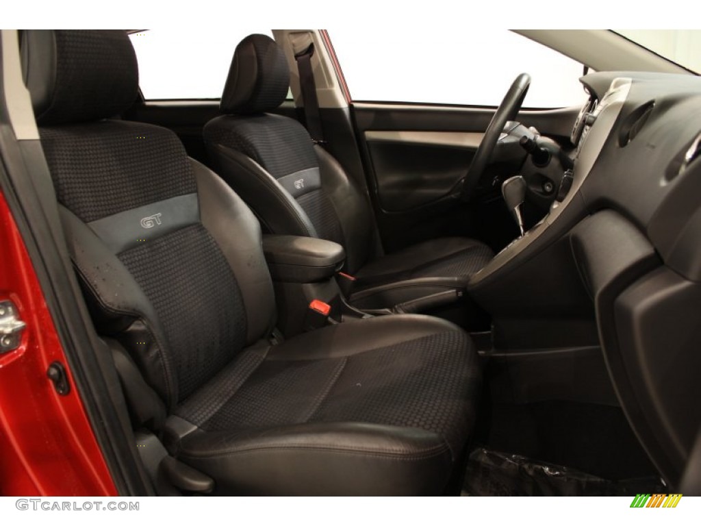 Ebony Interior 2010 Pontiac Vibe GT Photo #52853466
