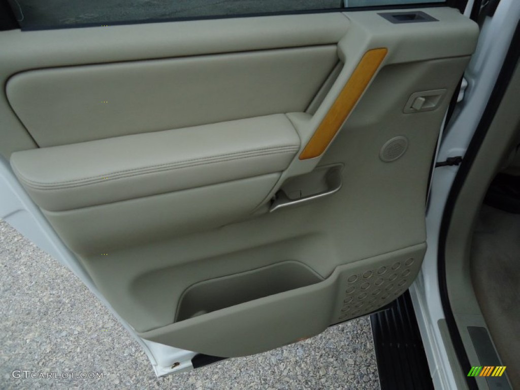 2004 Infiniti QX 56 4WD Willow Door Panel Photo #52854108