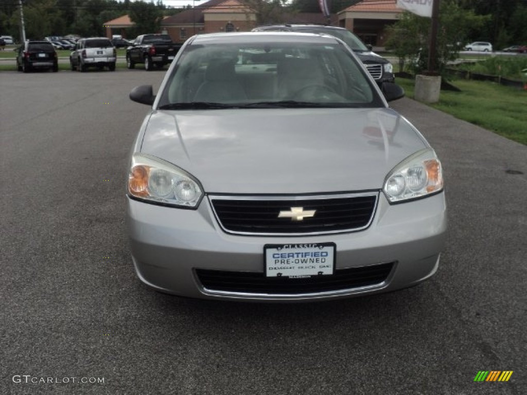 2006 Malibu LS Sedan - Silverstone Metallic / Titanium Gray photo #2