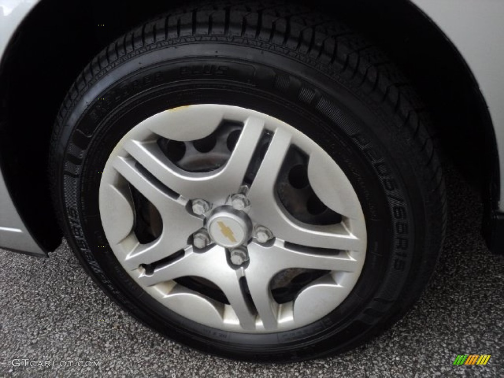 2006 Malibu LS Sedan - Silverstone Metallic / Titanium Gray photo #5
