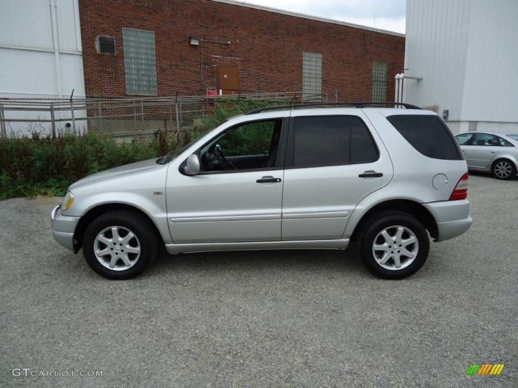 Brilliant Silver Metallic 1999 Mercedes-Benz ML 430 4Matic Exterior Photo #52854441