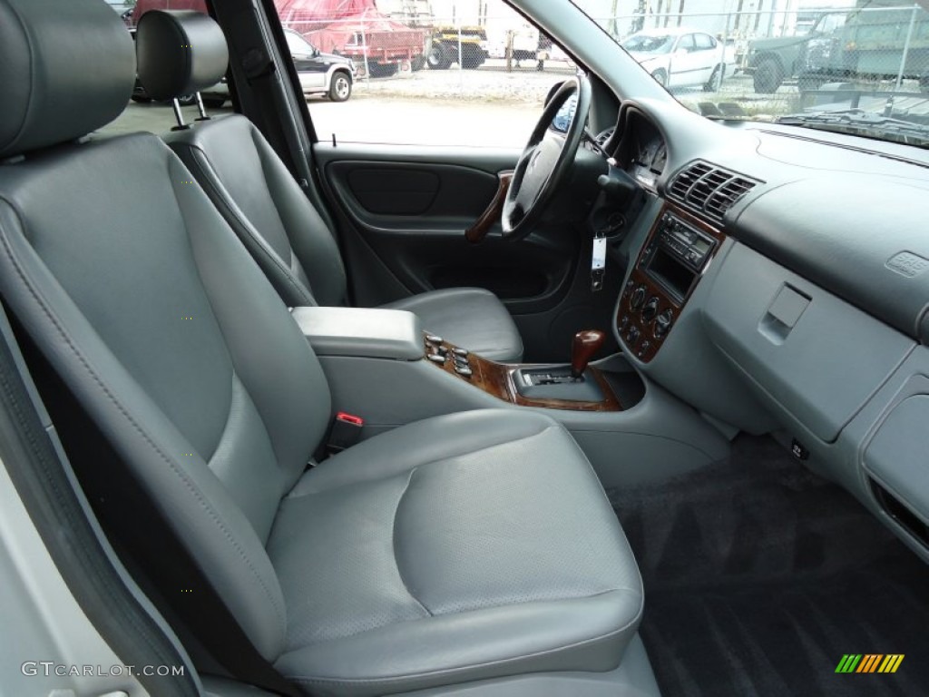 Black Interior 1999 Mercedes-Benz ML 430 4Matic Photo #52854543