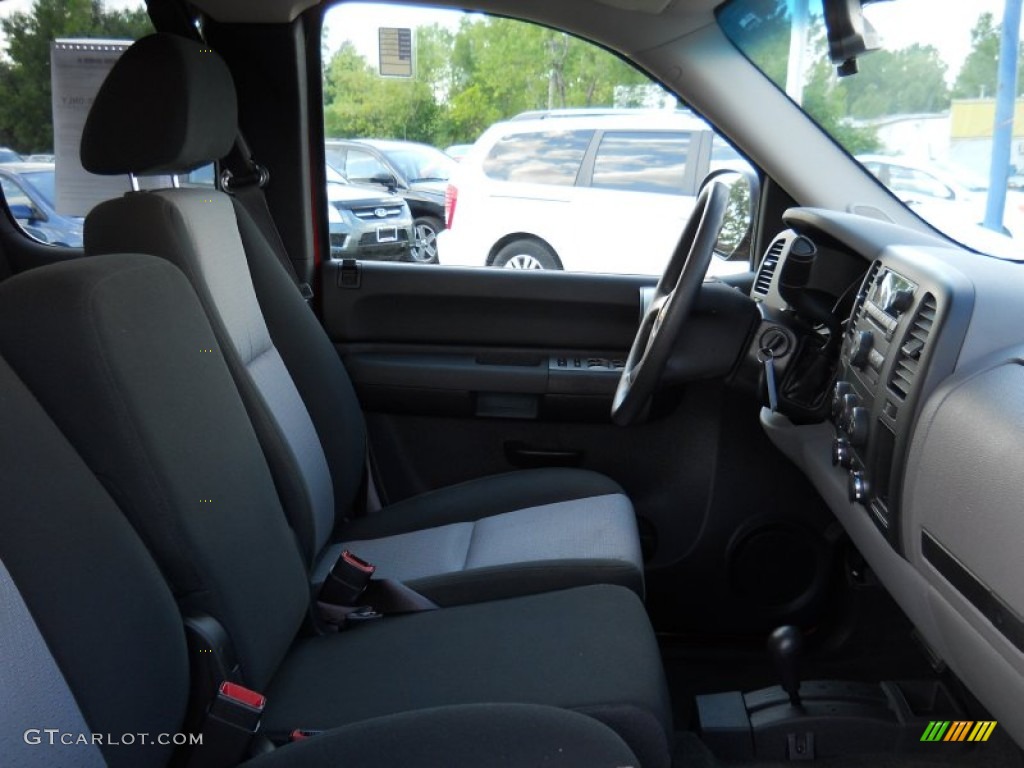2009 Silverado 1500 LS Extended Cab 4x4 - Victory Red / Dark Titanium photo #7