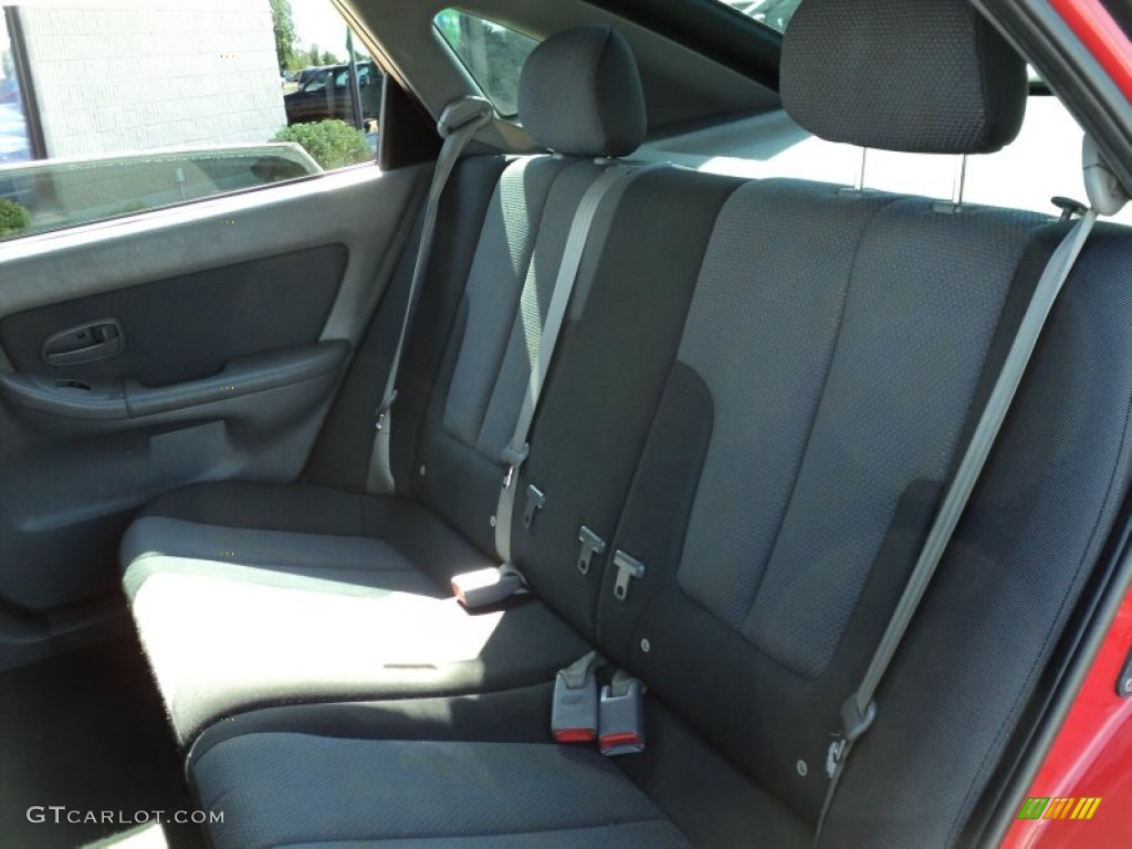 2005 Elantra GT Hatchback - Rally Red / Gray photo #23